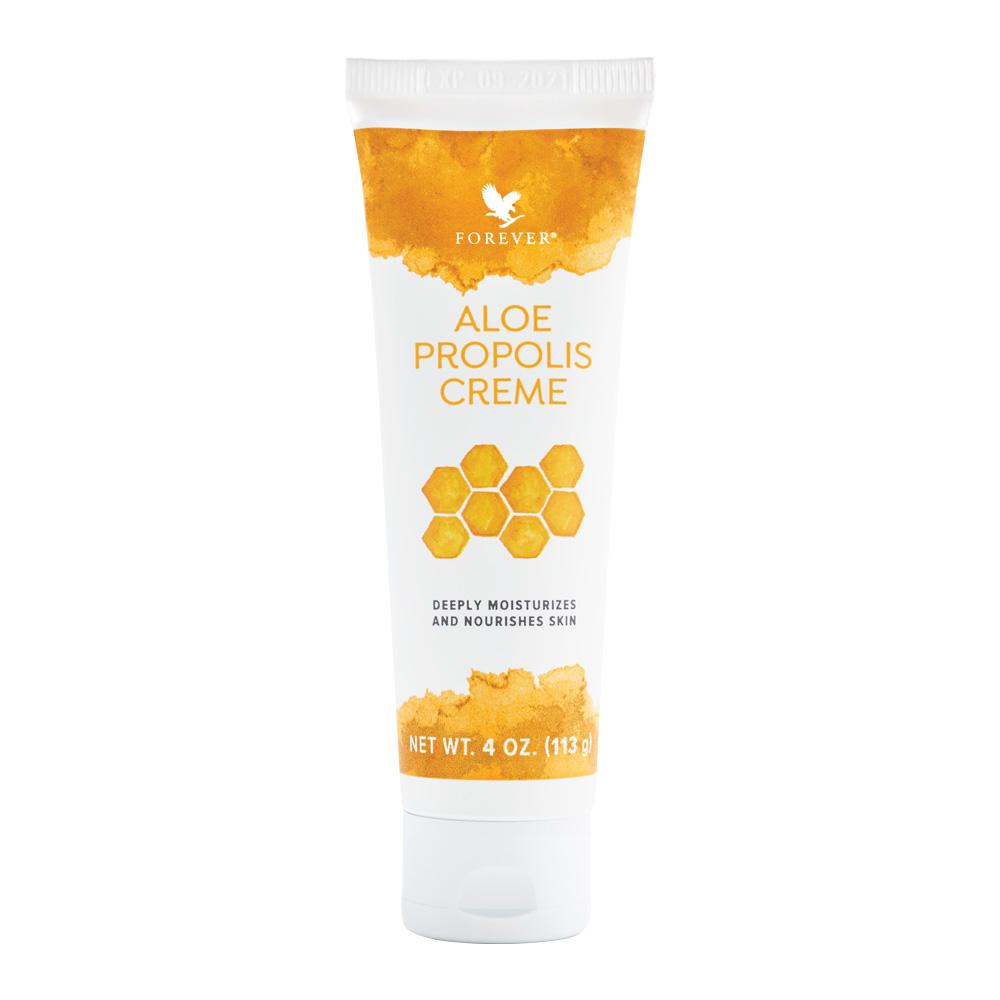 Aloe Propolis Crème

Een combinatie van aloe vera gel en propolis in een verzorgende crème. Populair voor de dagelijkse huidverzorging.
