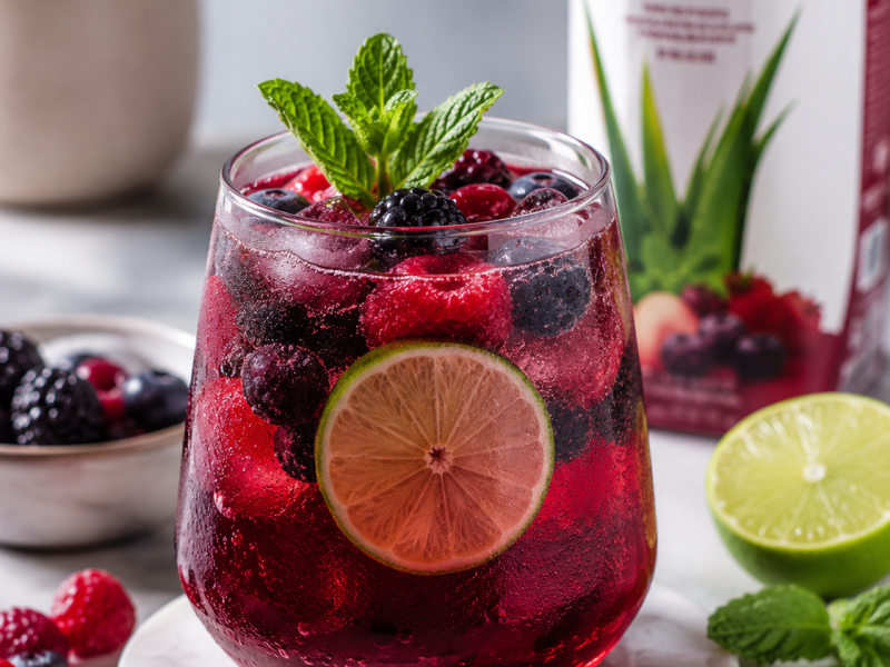 3 Verfrissende Aloe Vera Mocktails (en hoe je zelf ijsthee&nbsp;maakt)
